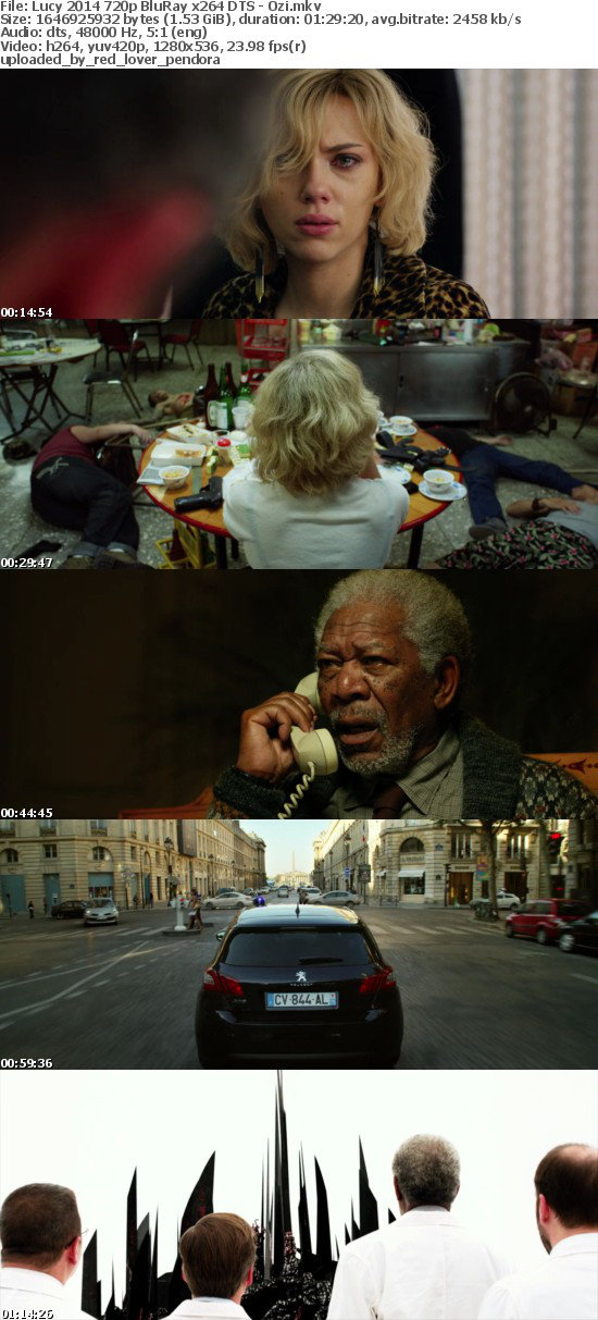 Lucy 2014 720p BluRay x264 DTS - Ozi