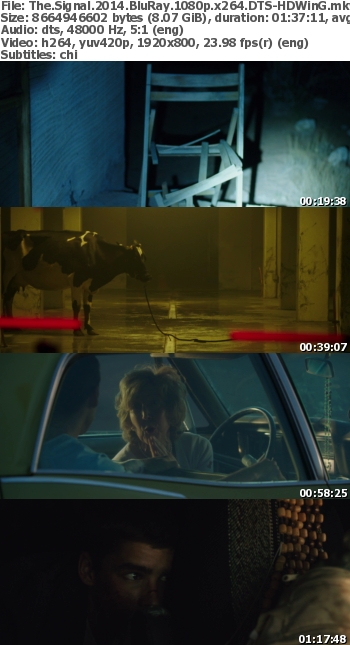 The Signal (2014) BluRay 1080p x264 DTS-HDWinG